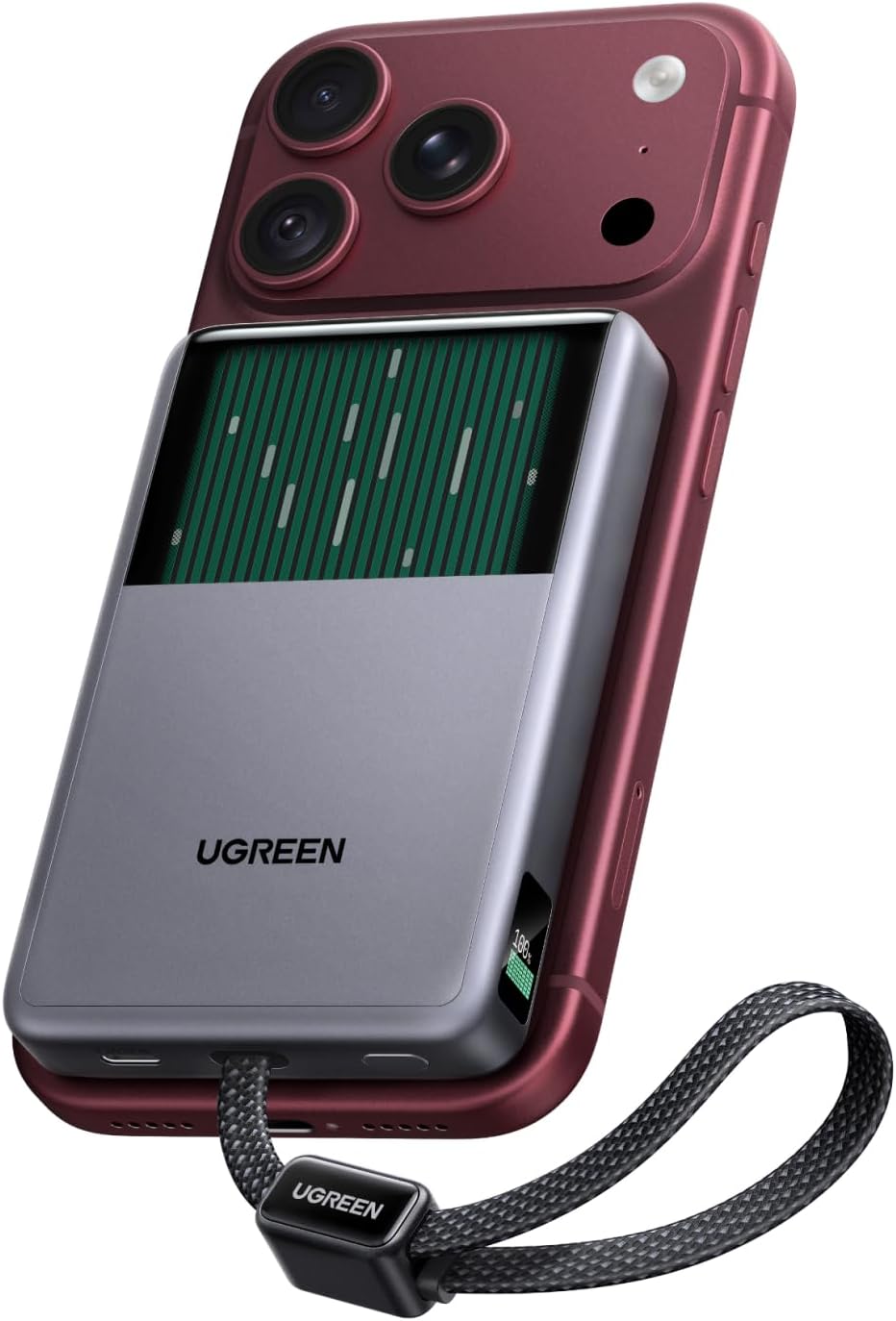 UGREEN MagFlow liquid-cooled 10,000mAh magnetic power bank
